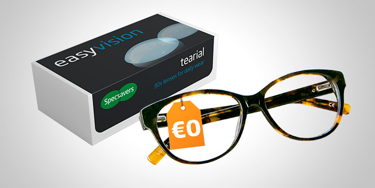 Giftig wasserette Betasten Gratis bril ter waarde van € 59,- bij uw contactlensabonnement | Specsavers